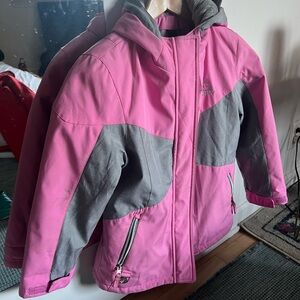 Gerry Weber Kids Pink and Gray Puffer Jacket